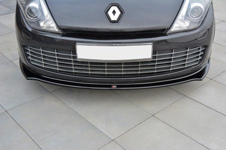 Maxton Front Splitter Renault Laguna Mk 3 Coupe - Gloss Black
