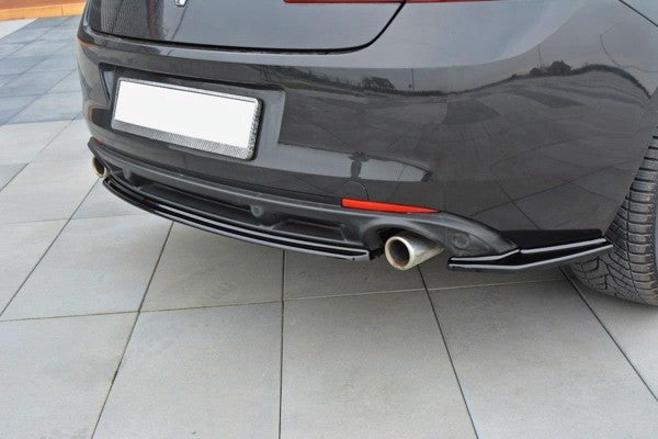 Maxton Central Rear Splitter Renault Laguna Mk 3 Coupe - Gloss Black