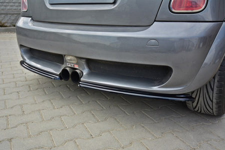 Maxton Rear Side Splitters Mini R53 Cooper S Jcw  - Gloss Black