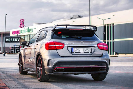 Maxton Spoiler Extension Mercedes-Benz Gla 45 Amg Suv (X156) Preface - Gloss Black