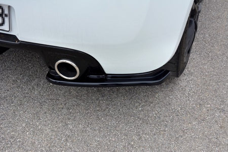 Maxton Rear Side Splitters Renault Clio Mk3 RS Facelift - Gloss Black
