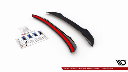 Maxton Spoiler Cap V.1 VW Golf 8 - Gloss Black