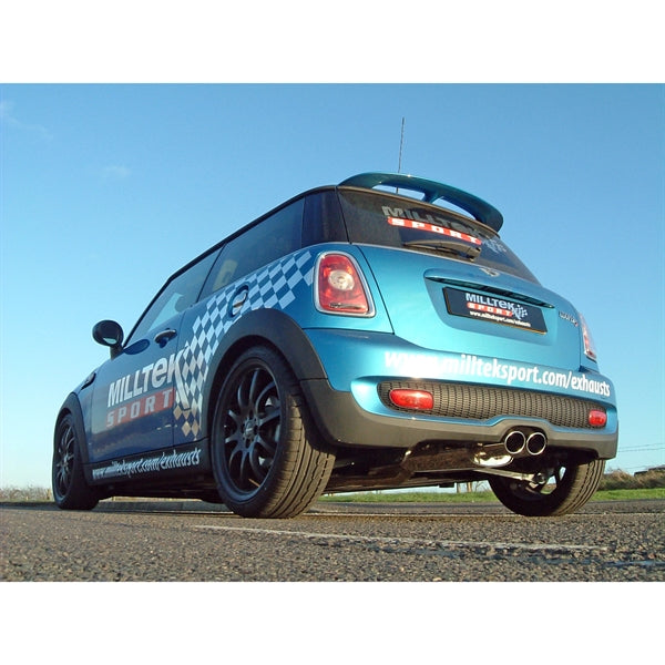 Milltek Cat-back New Mini Mk2 (R56) Cooper S 1.6i Turbo