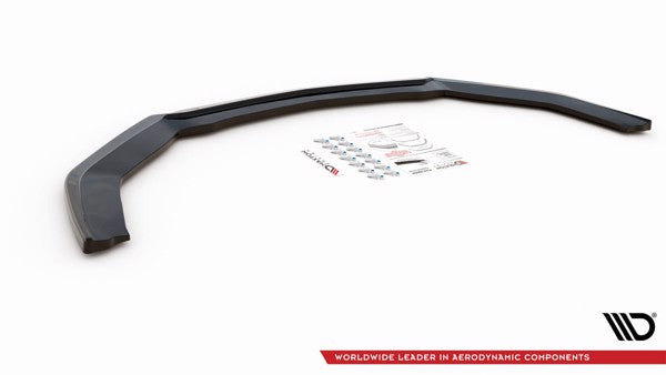 Maxton Front Splitter Ford Mustang Mk. 6 Facelift - Gloss Black
