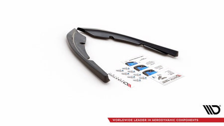 Maxton Rear Side Splitters Peugeot 308 Sw Mk2 Facelift - Gloss Black
