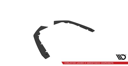 Maxton Street Pro Rear Side Splitters Volkswagen Arteon R-Line Facelift - Black