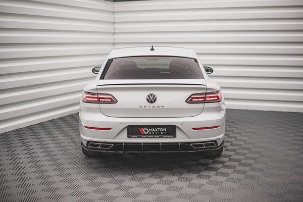Maxton Street Pro Rear Side Splitters Volkswagen Arteon R-Line Facelift - Black