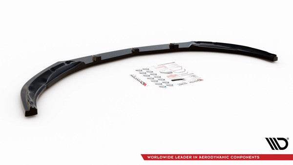 Maxton Front Splitter V.1 Mercedes-Amg C63 Coupe Amg Aero Pack C205 Facelift - Gloss Black