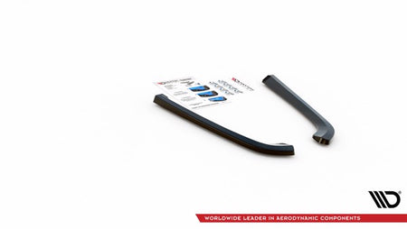 Maxton Rear Side Splitters Volvo V70 Mk3 - Gloss Black