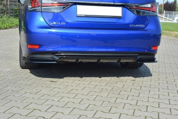 Maxton Rear Valance Lexus Gs Mk4 Facelift H - Gloss Black