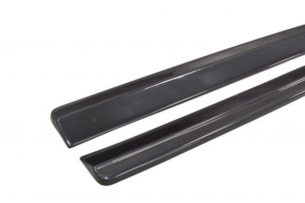Maxton Side Skirts Diffusers Audi S8 D4 Fl - Gloss Black