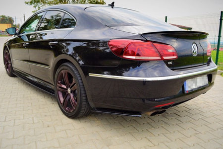 Maxton Rear Side Splitters Volkswagen Cc R-Line - Gloss Black