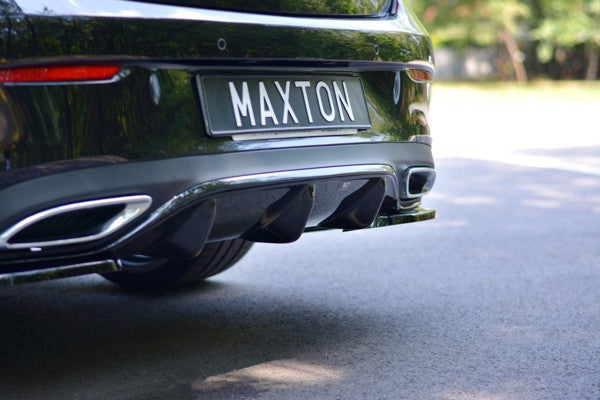 Maxton Rear Valance Mercedes-Benz E-Class W213 Coupe (C238) Amg-Line - Gloss Black