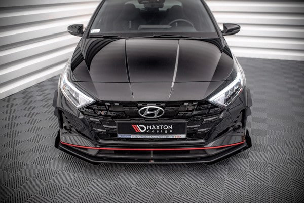 Maxton Front Bumper Wings (Canards) Hyundai I20 N Mk3