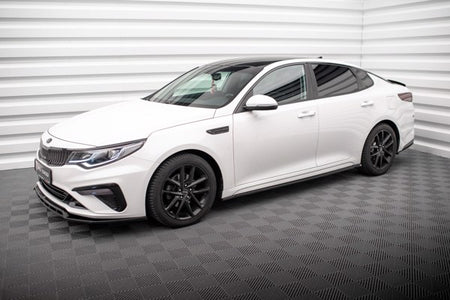 Maxton Side Skirts Diffusers Kia Optima Mk4 Facelift - Gloss Black