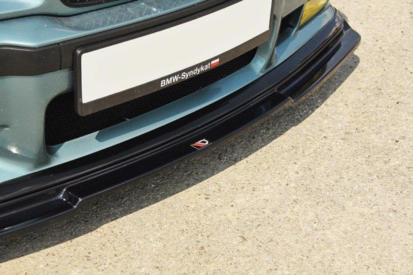Maxton Front Splitter V.1 BMW M3 E36 - Gloss Black