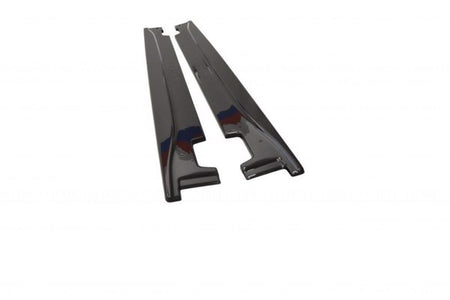Maxton Side Skirts Diffusers Kia Sportage Mk4 Gt-Line - Gloss Black