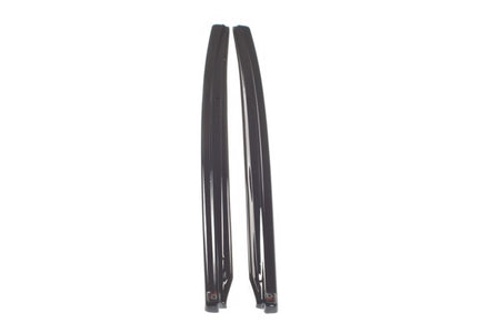 Maxton Side Skirts Diffusers Audi RS3 8V Fl Sportback - Gloss Black