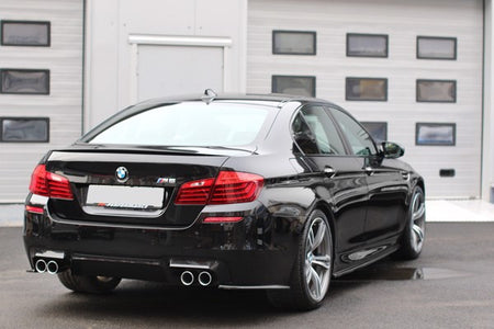 Maxton Rear Side Splitters BMW M5 F10 - Gloss Black