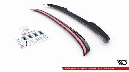 Maxton Spoiler Cap BMW 5 G30 - Gloss Black