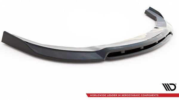 Maxton Front Splitter V.1 Dodge Charger Srt Mk7 Facelift - Gloss Black