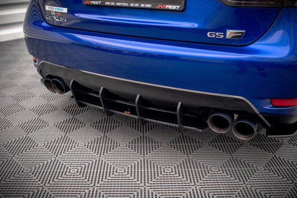 Maxton Street Pro Rear Diffuser Lexus Gs F Mk4 Facelift - Black