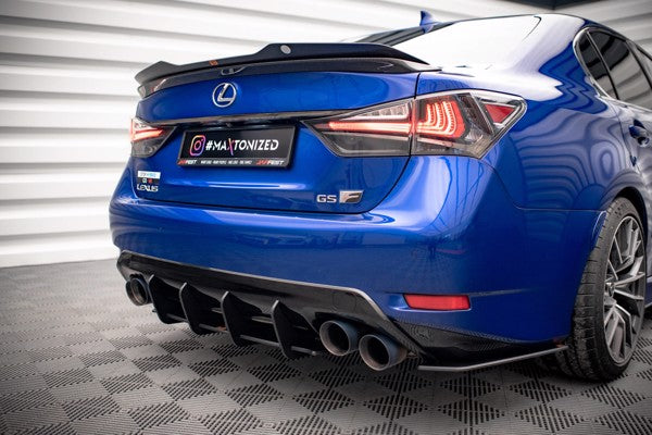 Maxton Street Pro Rear Diffuser Lexus Gs F Mk4 Facelift - Black