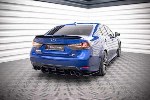 Maxton Street Pro Rear Diffuser Lexus Gs F Mk4 Facelift - Black