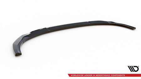 Maxton Front Splitter V.1 Audi E-Tron - Gloss Black