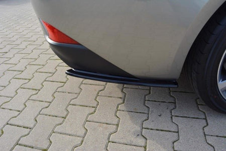 Maxton Rear Side Splitters Lexus Is Mk3 Facelift T - Gloss Black