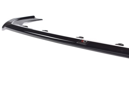 Maxton Front Splitter V.2 Audi RS3 8V Fl Sedan - Gloss Black