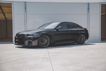 Maxton Side Skirts Diffusers V.2 BMW 5 F10/F11 M-Pack - Gloss Black