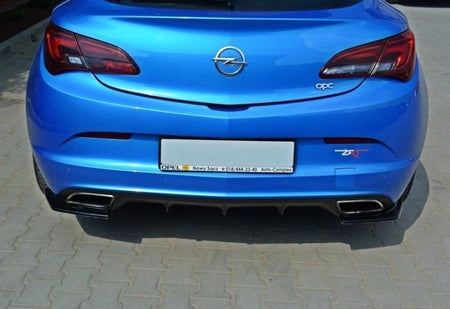 Maxton Rear Side Splitters Opel Astra J Opc / Vxr - Gloss Black