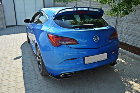 Maxton Rear Side Splitters Opel Astra J Opc / Vxr - Gloss Black