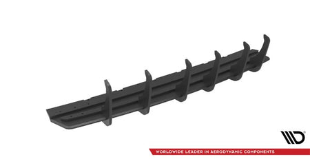 Maxton Street Pro Rear Diffuser Audi Sq7 /Q7 S-Line Mk2 (4M) Facelift  - Black