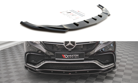 Maxton Front Splitter V.2 Mercedes-Benz Gle Coupe 63Amg C292 - Gloss Black