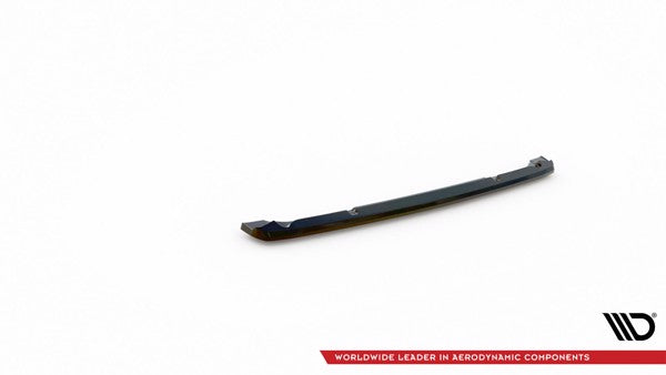 Maxton Central Rear Splitter For Mini Cooper Clubman John Cooper Works F54 Facelift - Gloss Black