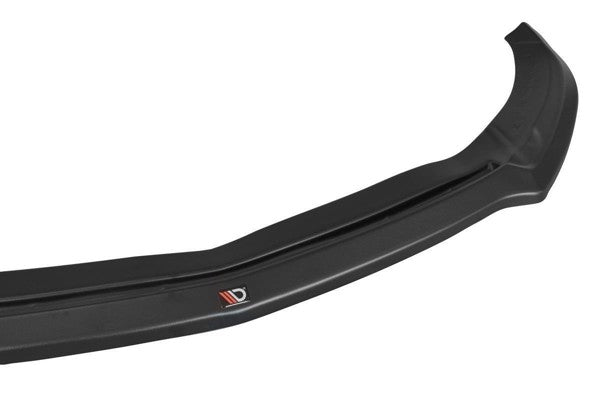Maxton Front Splitter V.1 Mercedes A W176 Amg Facelift - Gloss Black