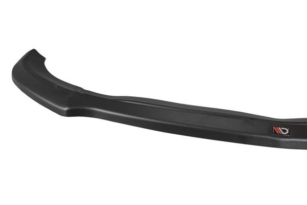 Maxton Front Splitter V.1 Mercedes A W176 Amg Facelift - Gloss Black