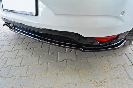 Maxton Rear Side Splitters Renault Megane Mk4 Hatchback - Gloss Black