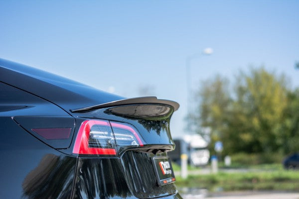 Maxton Spoiler Extension Tesla Model 3 - Gloss Black