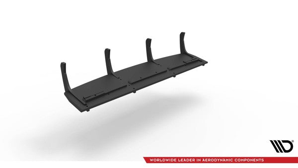 Maxton Street Pro Rear Diffuser Audi Sq5 Mk1 (8R) - Black