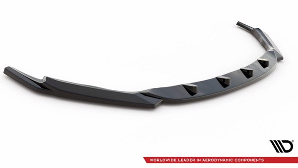 Maxton Front Splitter V.2 Lexus Gs F Mk4 Facelift - Gloss Black