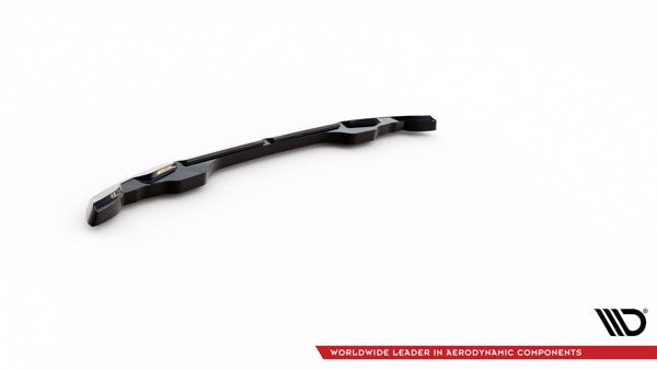 Maxton Central Rear Splitter For BMW 2 Coupe M-Pack G42 - Gloss Black