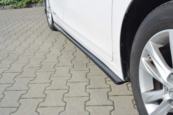 Maxton Side Skirts Diffusers Lexus Ct Mk1 Facelift - Gloss Black