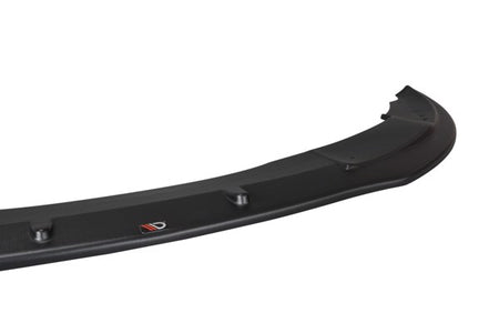Maxton Front Splitter Audi A6 S-Line C6 Fl  - Gloss Black