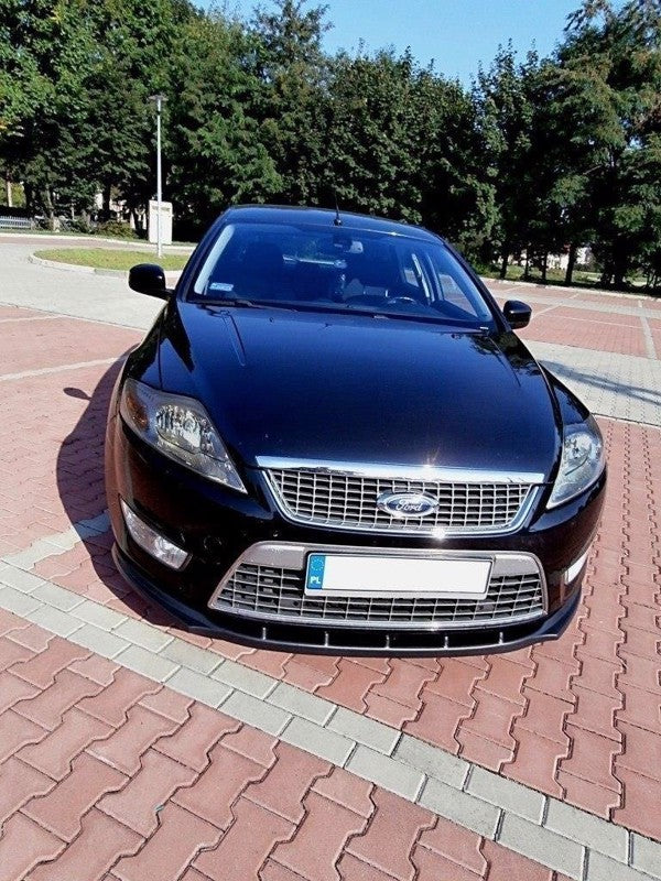 Maxton Front Splitter Ford Mondeo Mk4 (Preface Model) - Gloss Black