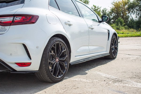 Maxton Side Skirts Diffusers Renault Megane Iv RS - Gloss Black