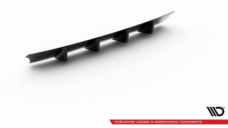 Maxton Rear Valance V.1 Seat Leon Cupra Mk3 Fl Sportstourer - Gloss Black