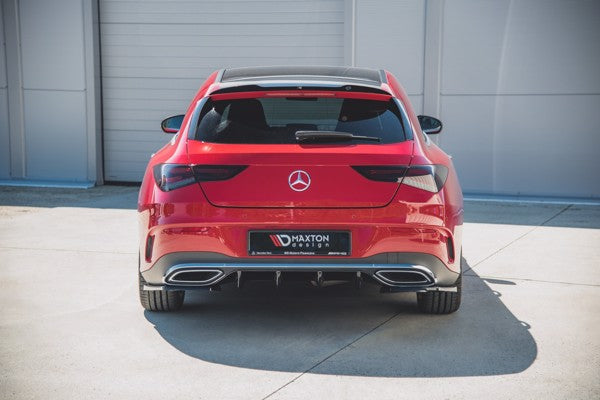 Maxton Spoiler Cap Mercedes-Benz Cla Shooting Brake Amg-Line (X118) - Gloss Black
